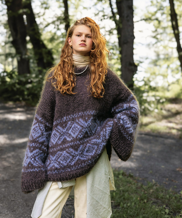 Fun chunky Marius genser Sandnes Garn